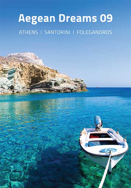 Aegean Dreams 09 Tour, Athens, Santorini, Folegandros, Greece