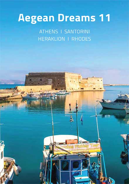 Aegean Dreams 11 Tour, Athens, Santorini, Heraklion, Rhodes, Greece
