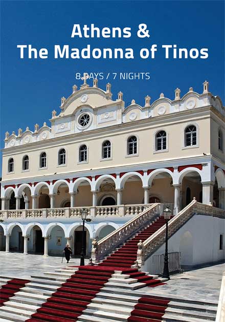 Organized Tours Greece, Athens, Argolis, Delphi, Tinos island